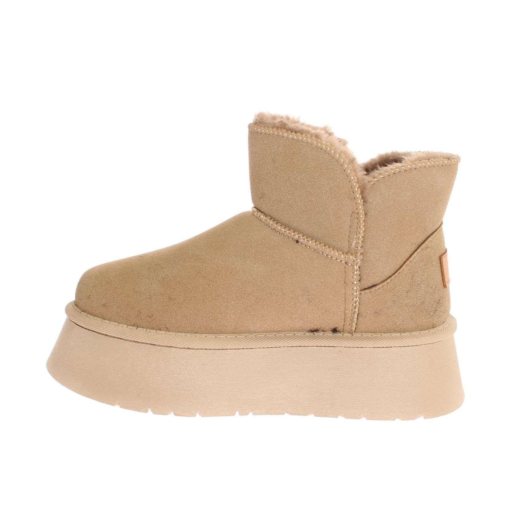 Botín invernal Beige Vía Franca Mujer Art: 5S501B1798BHBEIGE-3
