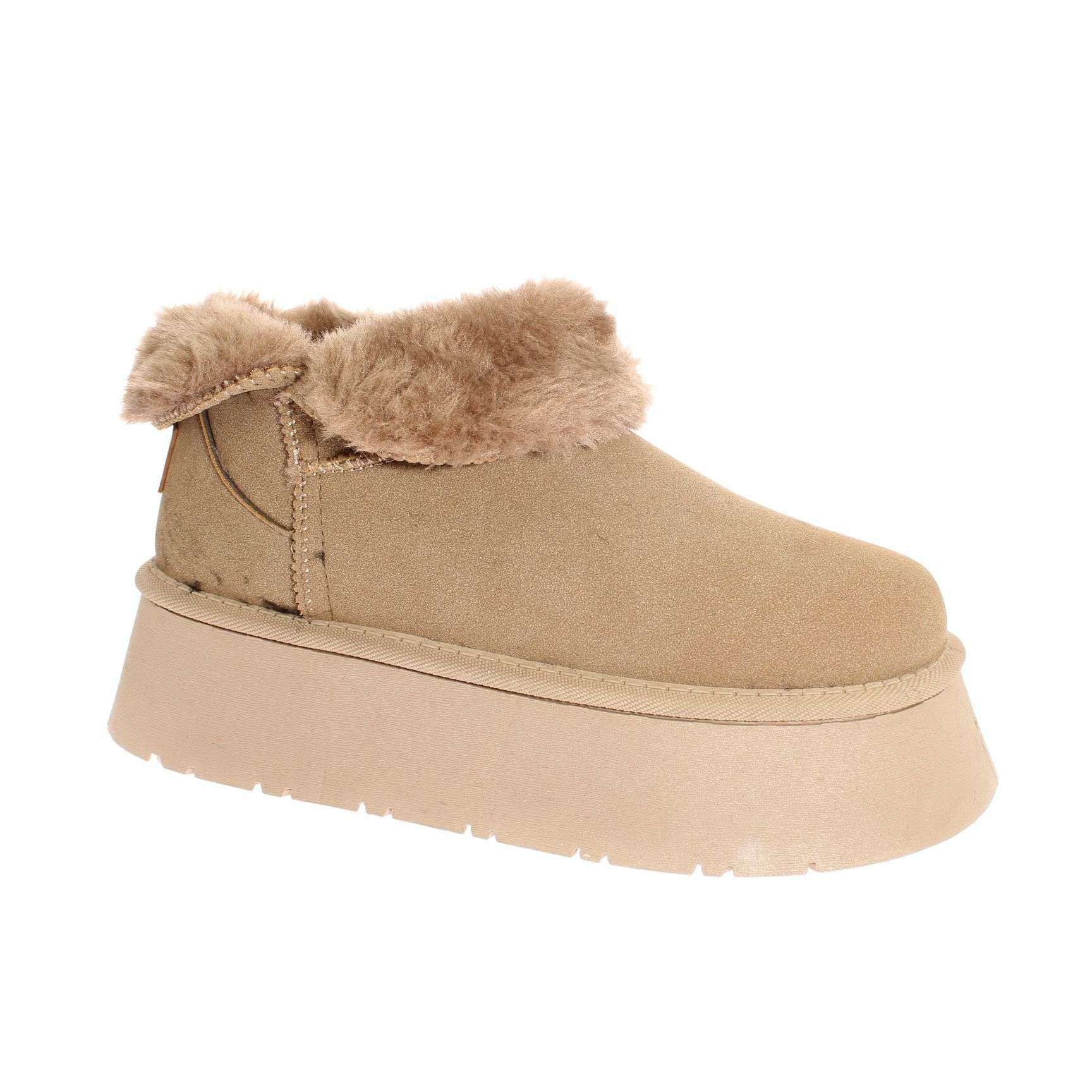 Botín invernal Beige Vía Franca Mujer Art: 5S501B1798BHBEIGE-4