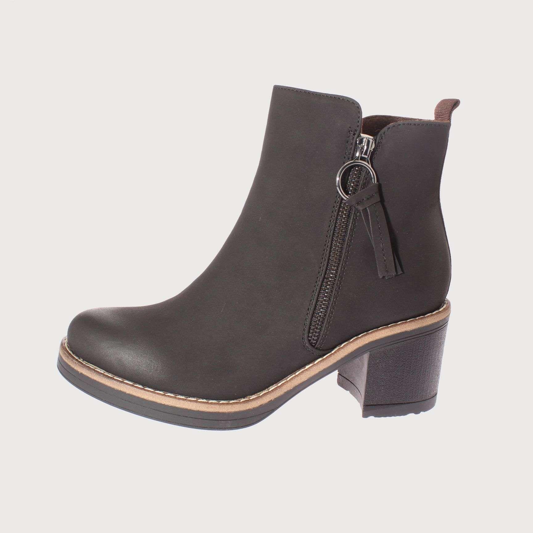 Botín Negro Vía Franca Mujer Art: 512083412BLACK-1