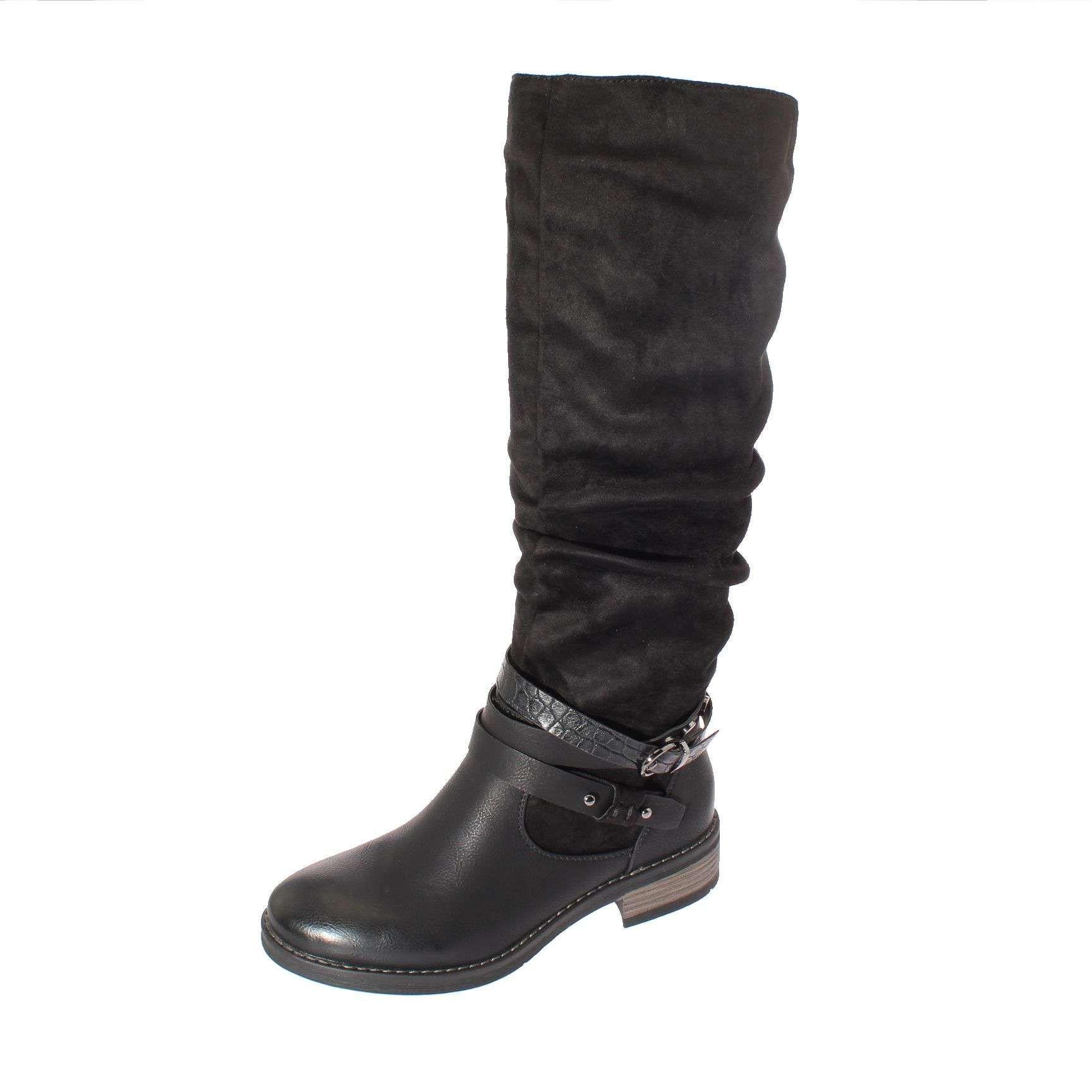 Bota Negro Vía Franca Mujer Art: 512082309NEGRO-0
