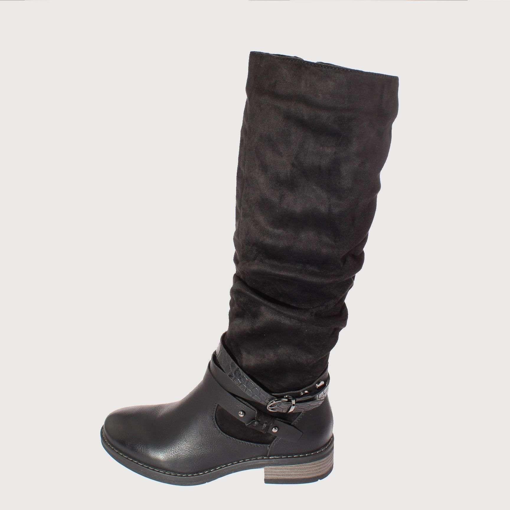 Bota Negro Vía Franca Mujer Art: 512082309NEGRO-1