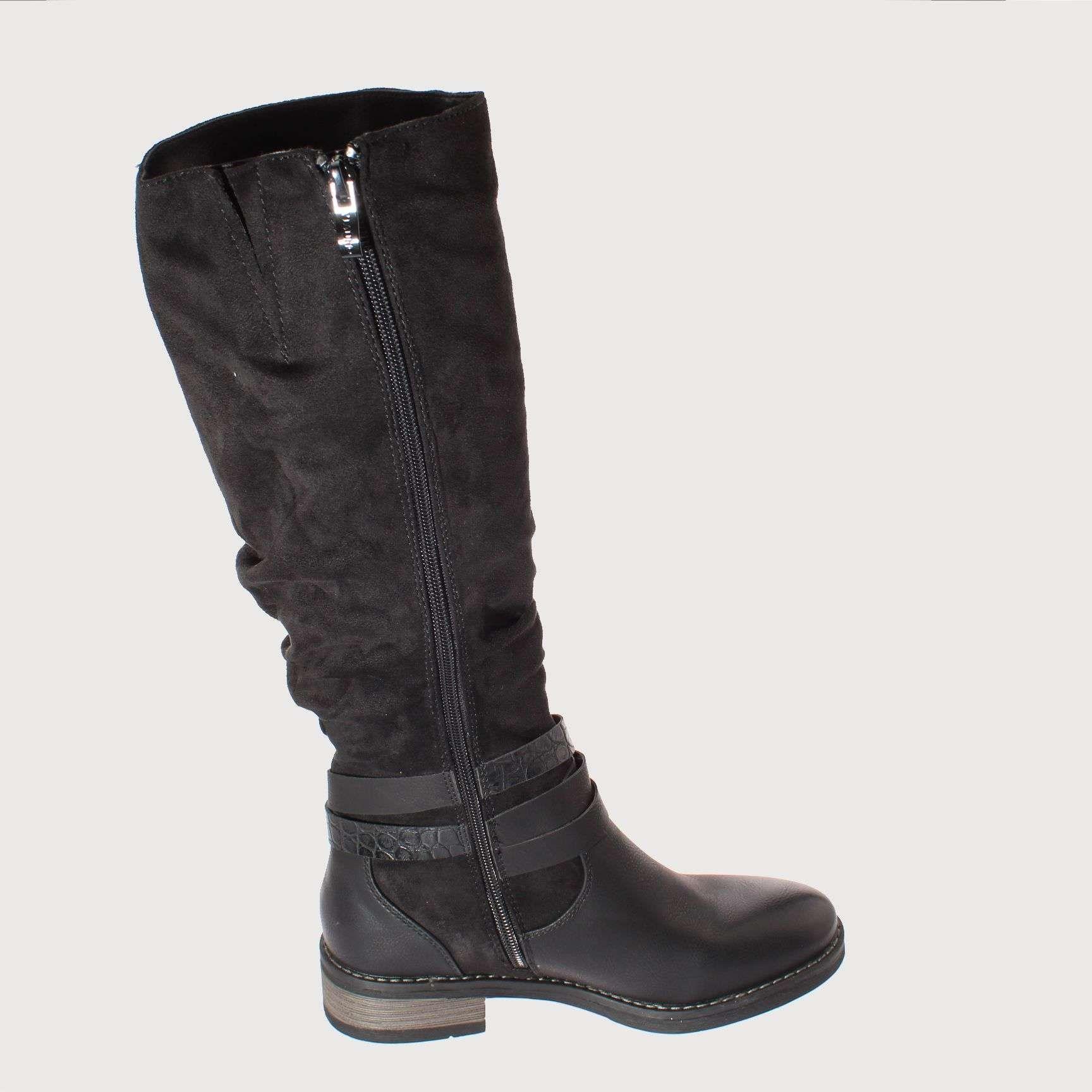 Bota Negro Vía Franca Mujer Art: 512082309NEGRO-3