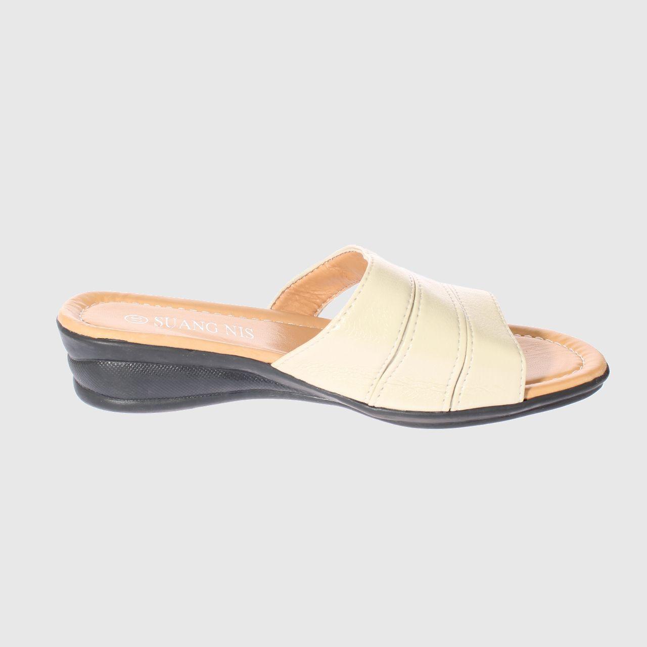 Sandalia Beige Vía Franca Mujer-3