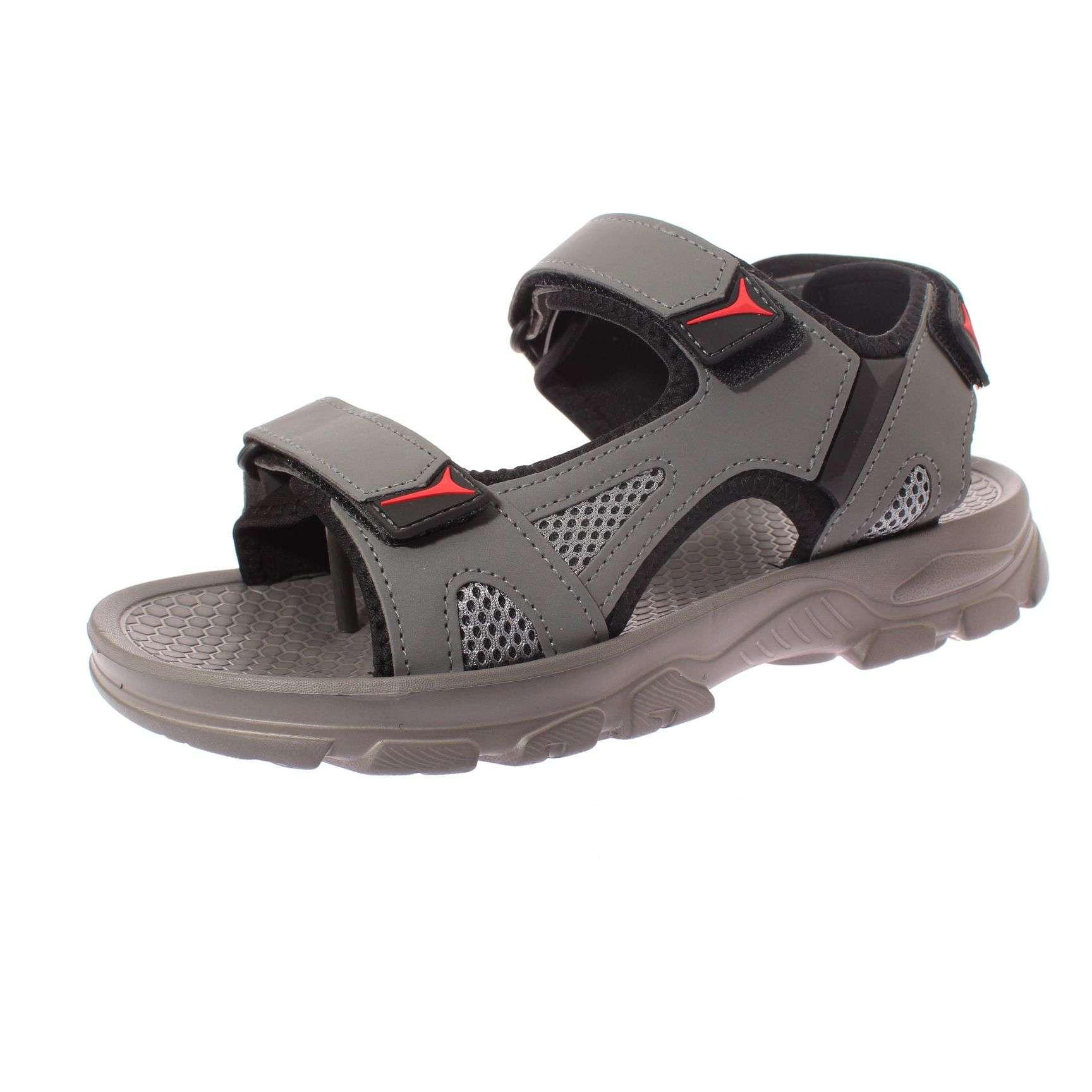 Sandalia Gris Vía Franca Hombre Art: 8STL10386GREY-0