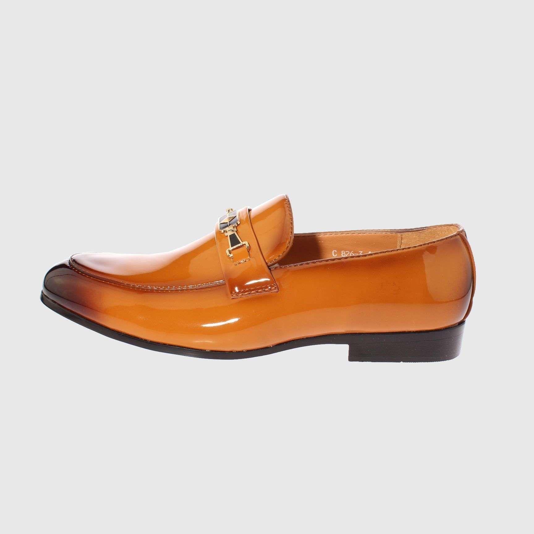 Zapato Tostado Vía Franca Hombre-1