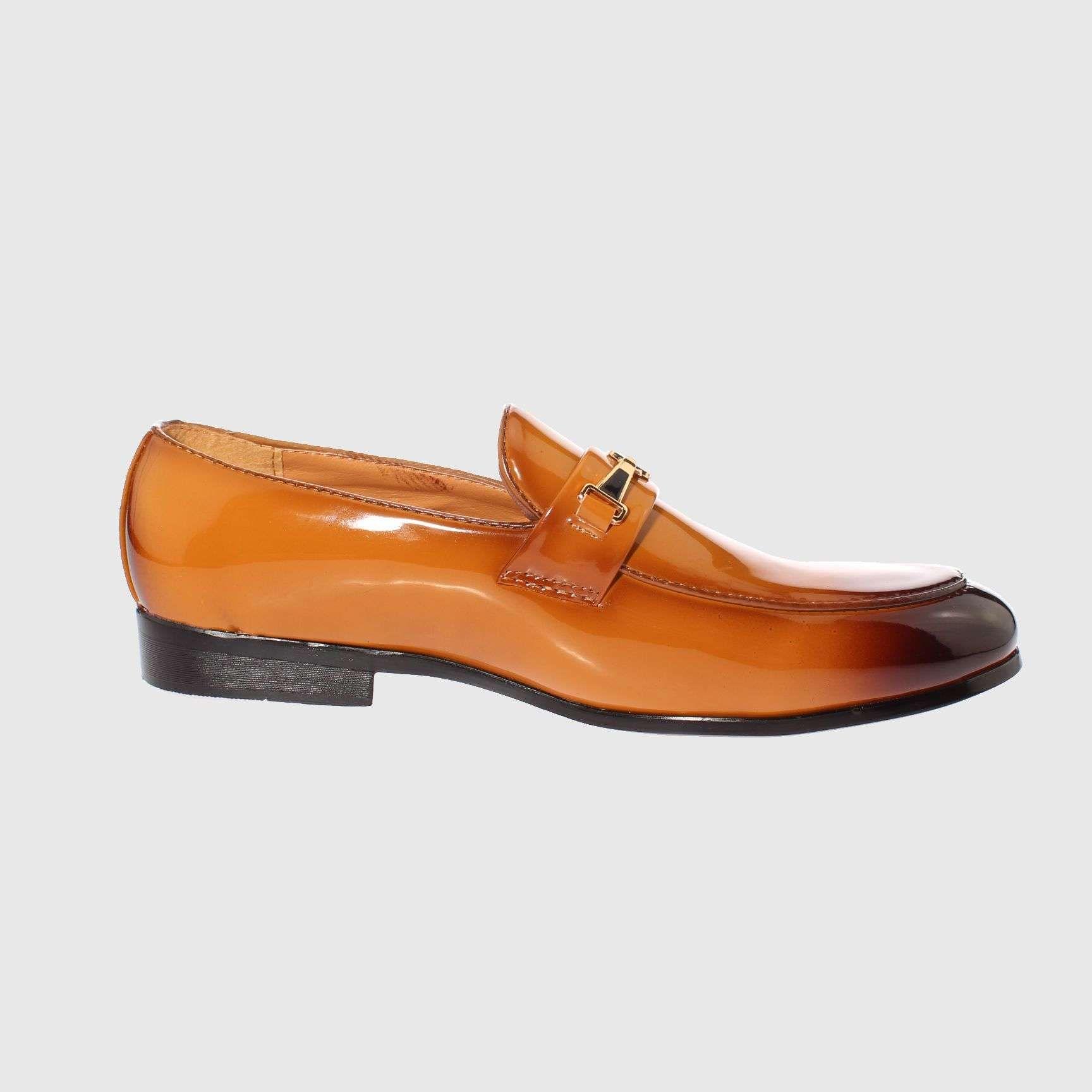 Zapato Tostado Vía Franca Hombre-3