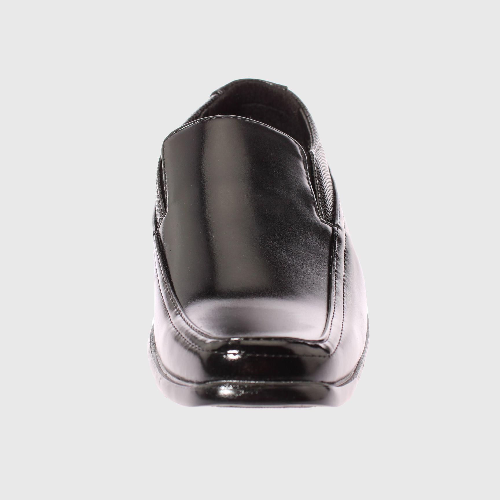 Zapato Negro Vía Franca Hombre-2
