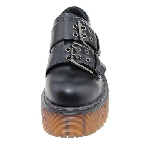 Zapato Army Para Mujer Color Negro-2