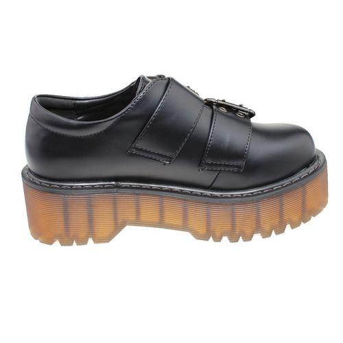 Zapato Army Para Mujer Color Negro-3