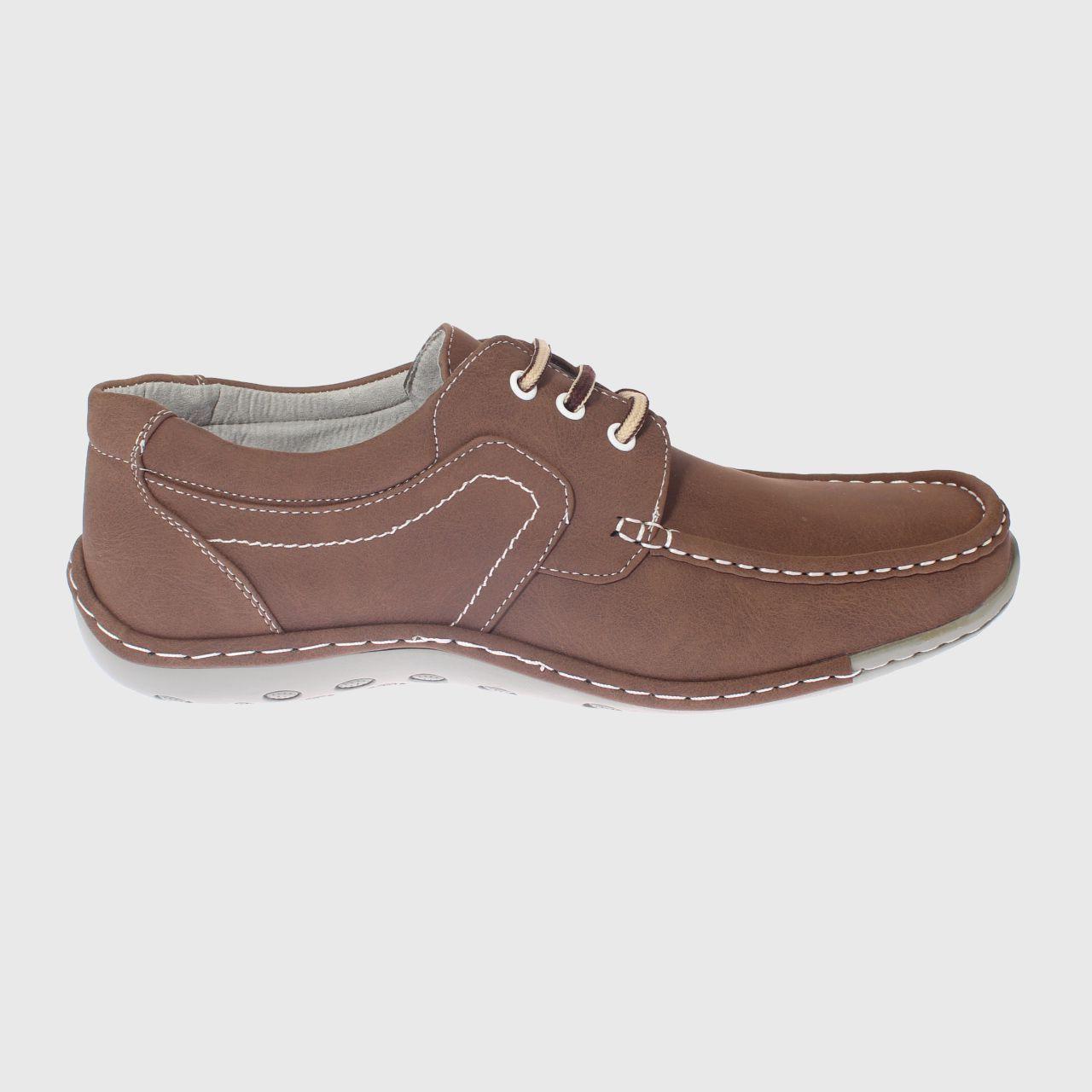 Zapato casual Café Vía franca Hombre-2
