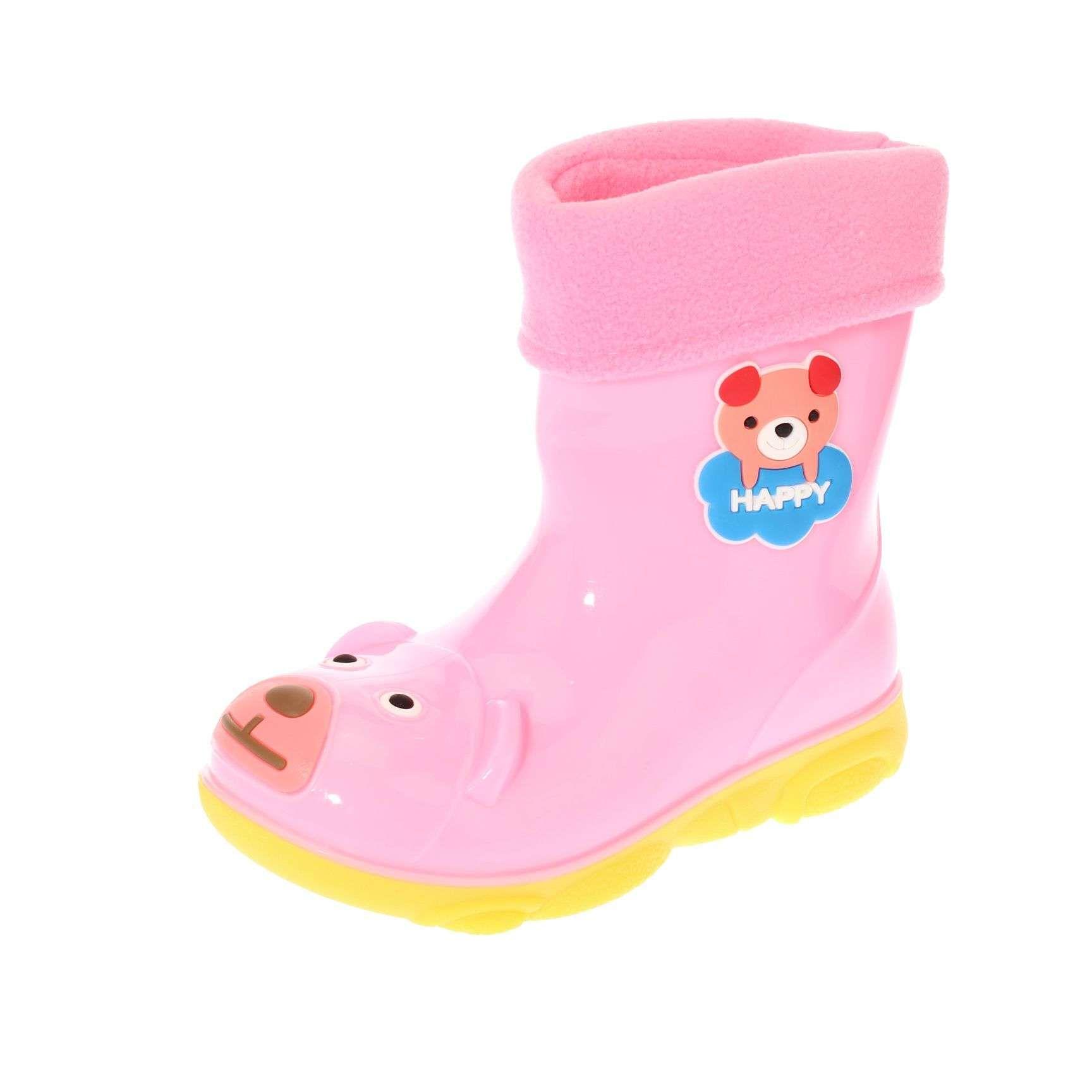 Bota de Lluvia Rosa Vía Franca Niña Art: 3S402D0610PINK-0