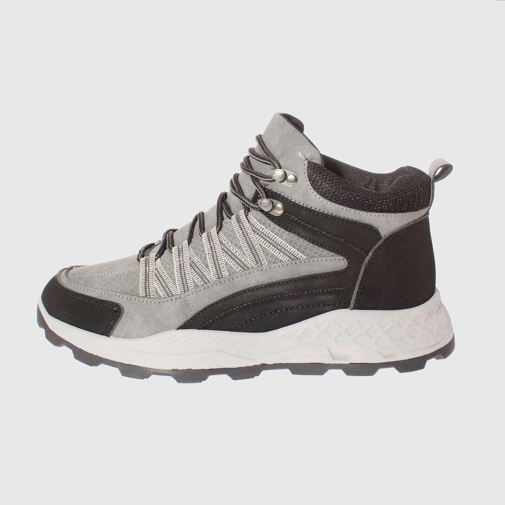 Zapatilla outdoor Gris Vía Franca Hombre-4