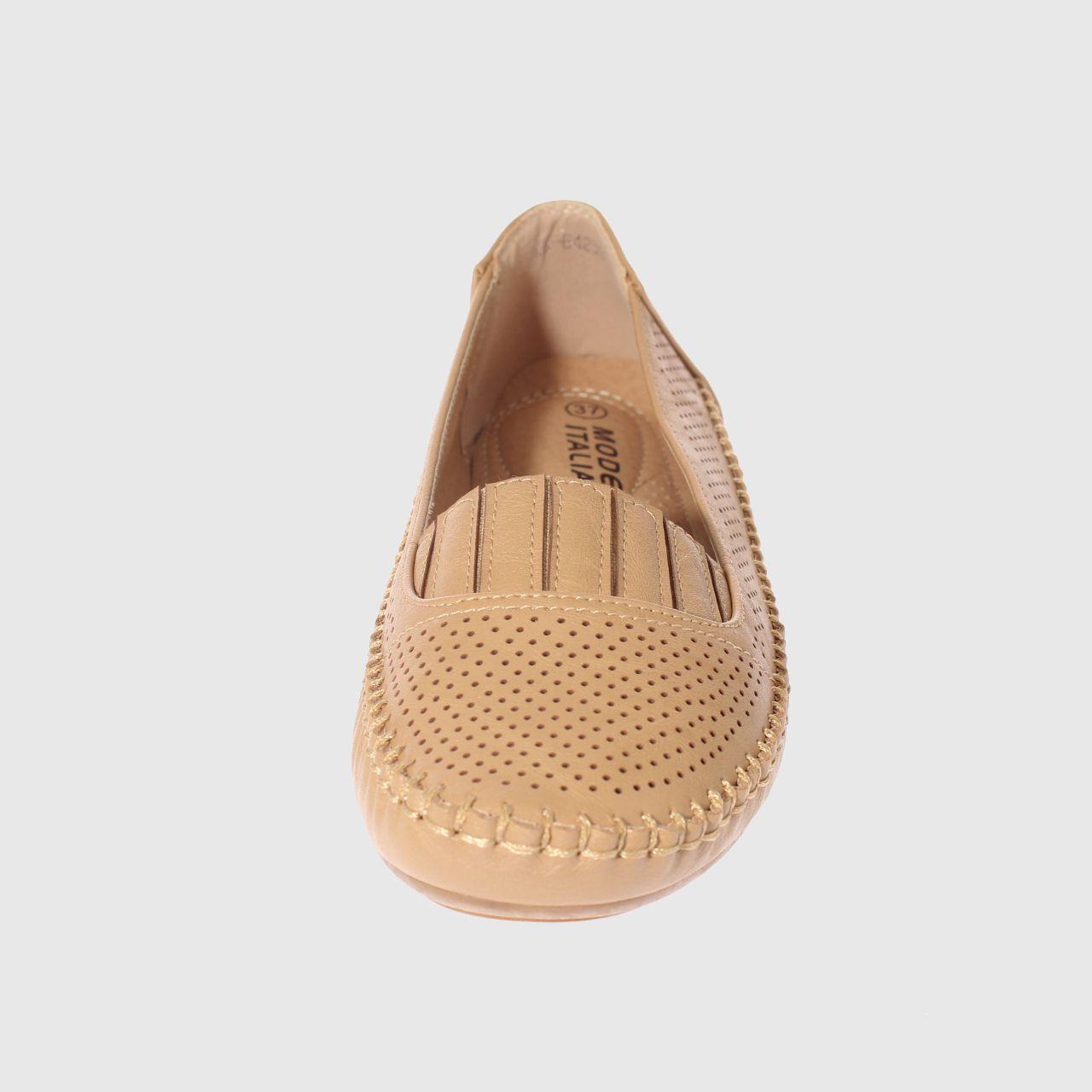 Mocasín Camel Vía Franca Mujer-2