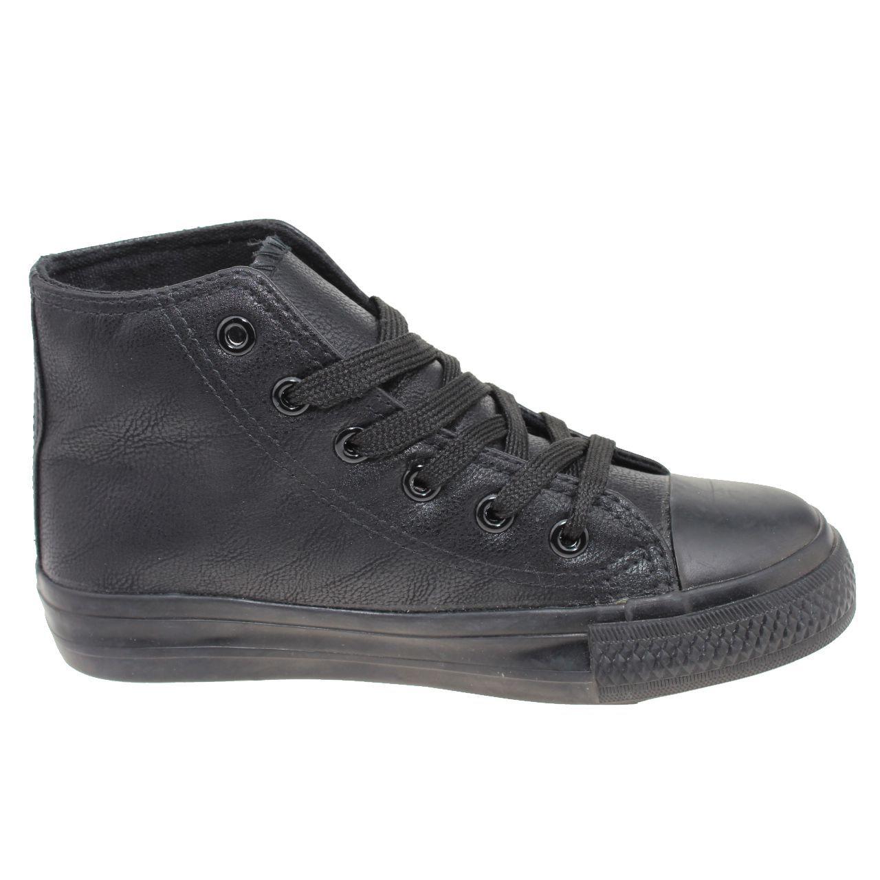 Zapato Colegio Negro Vía Franca Niño-1