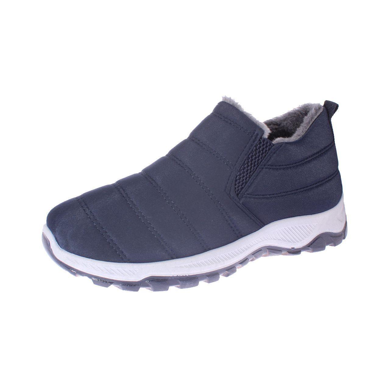 Zapatilla Piel Navy Vía Franca Hombre-0