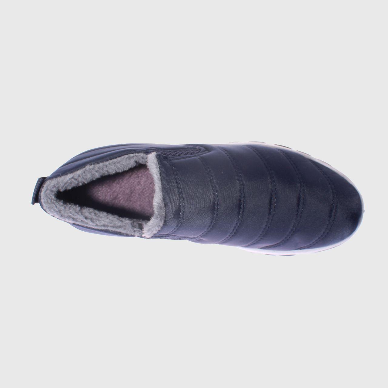 Zapatilla Piel Navy Vía Franca Hombre-4