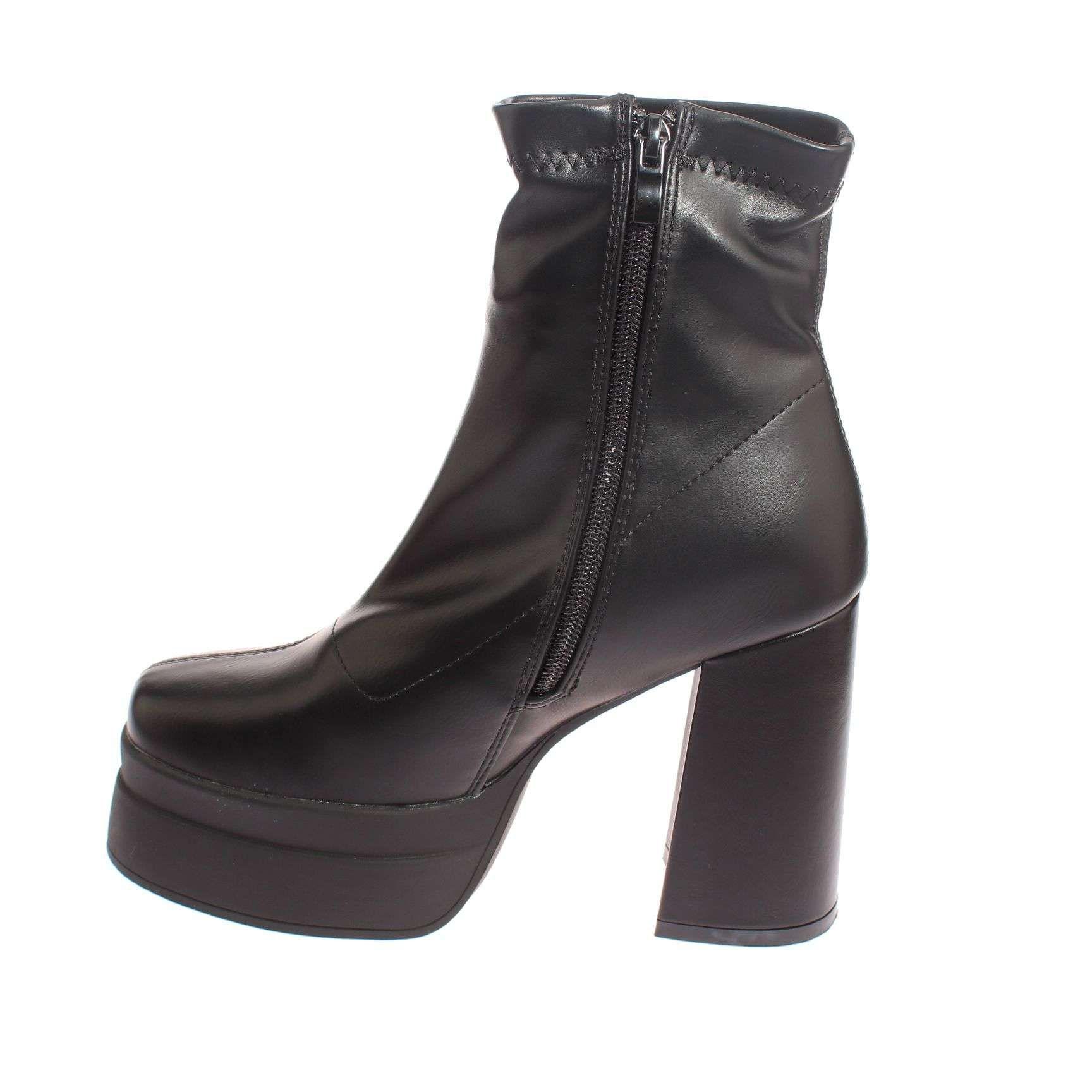 Bota Negro Vía Franca Mujer Art: 5XZN5602ABLACK-3