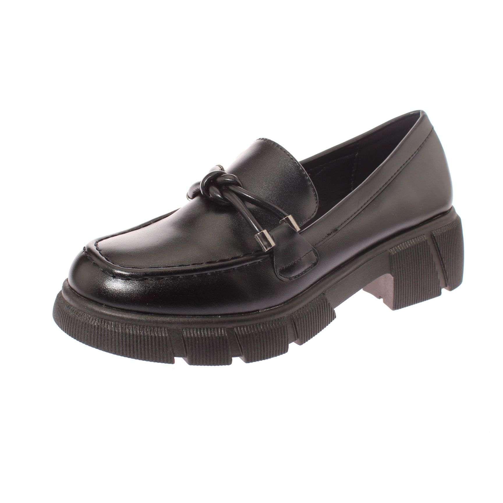 Mocasín Negro Vía Franca Mujer Art: 5861312BLACK-0