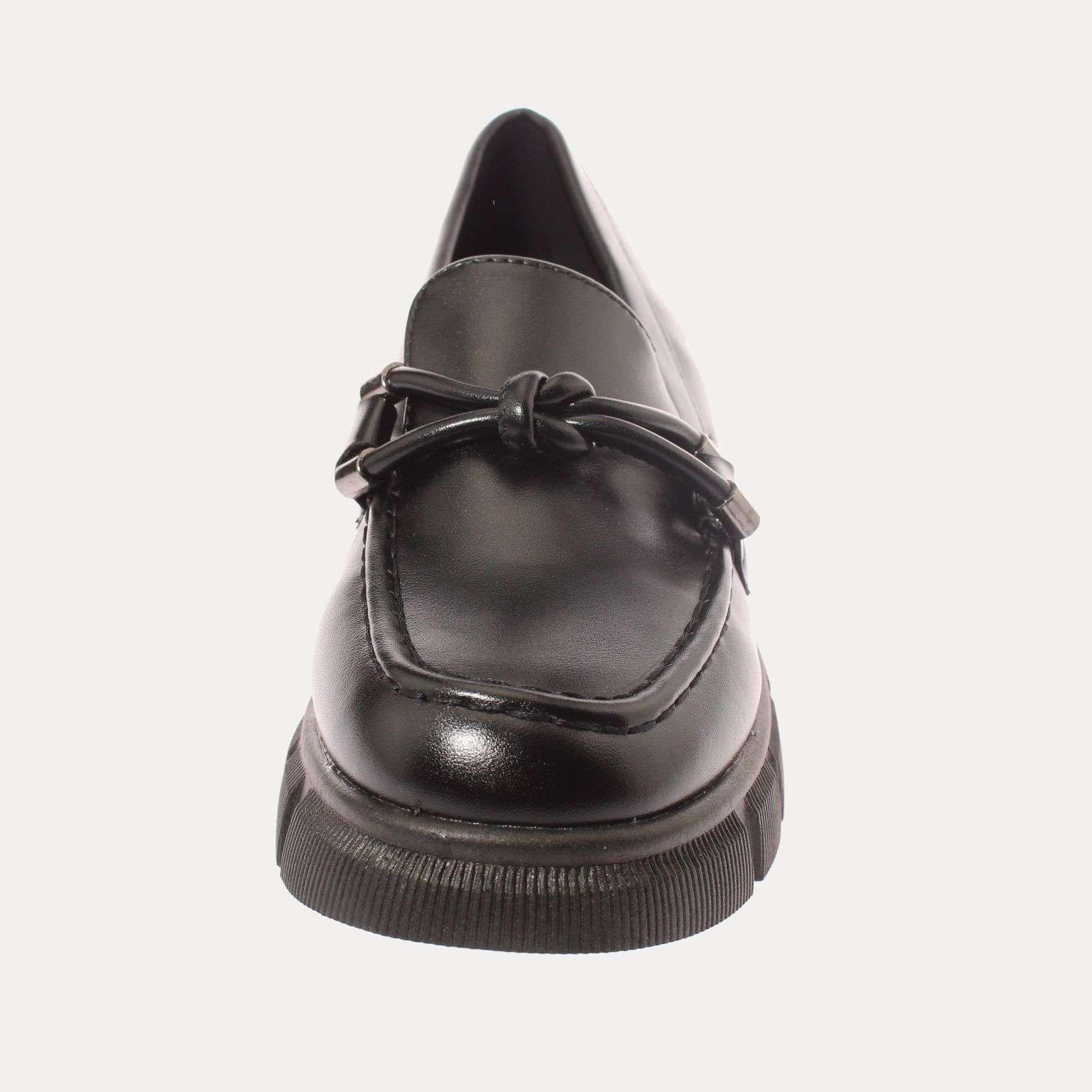Mocasín Negro Vía Franca Mujer Art: 5861312BLACK-2