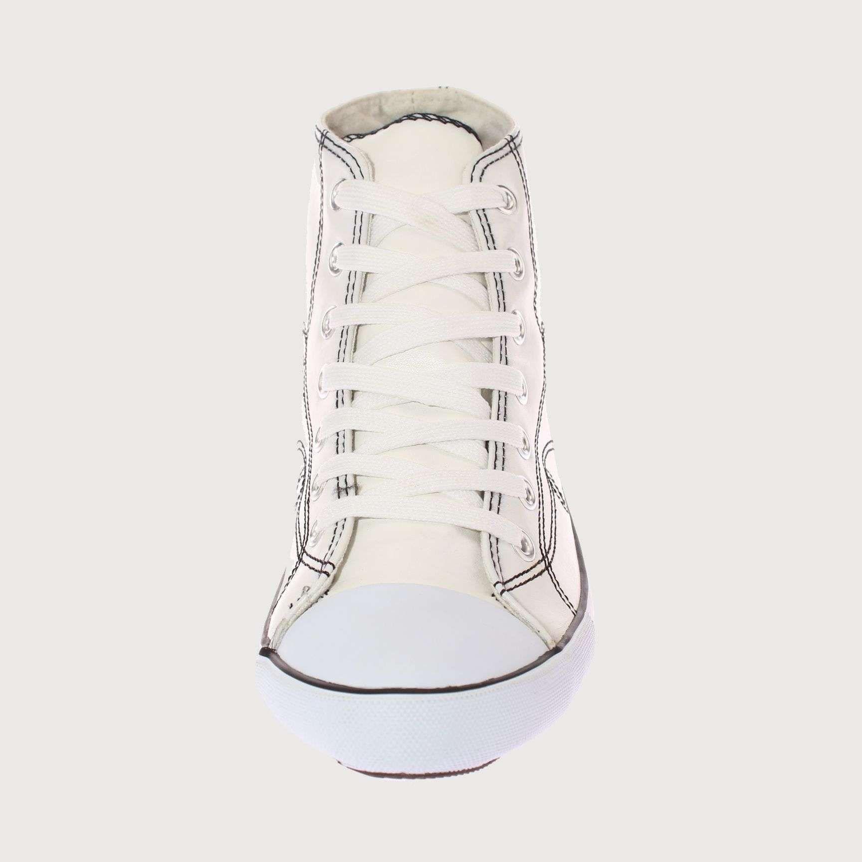 Zapatilla Lona Blanco Vía Franca Mujer Art: 5DSCO1086BLANCO-2