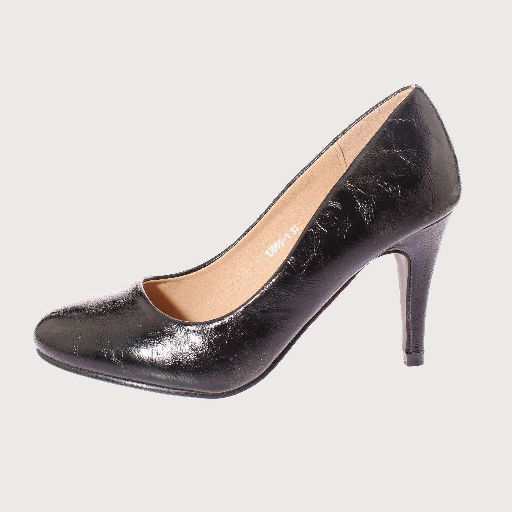 Zapato Fiesta Negro Vía Franca Mujer Art: 5YJ0651BLACK-1