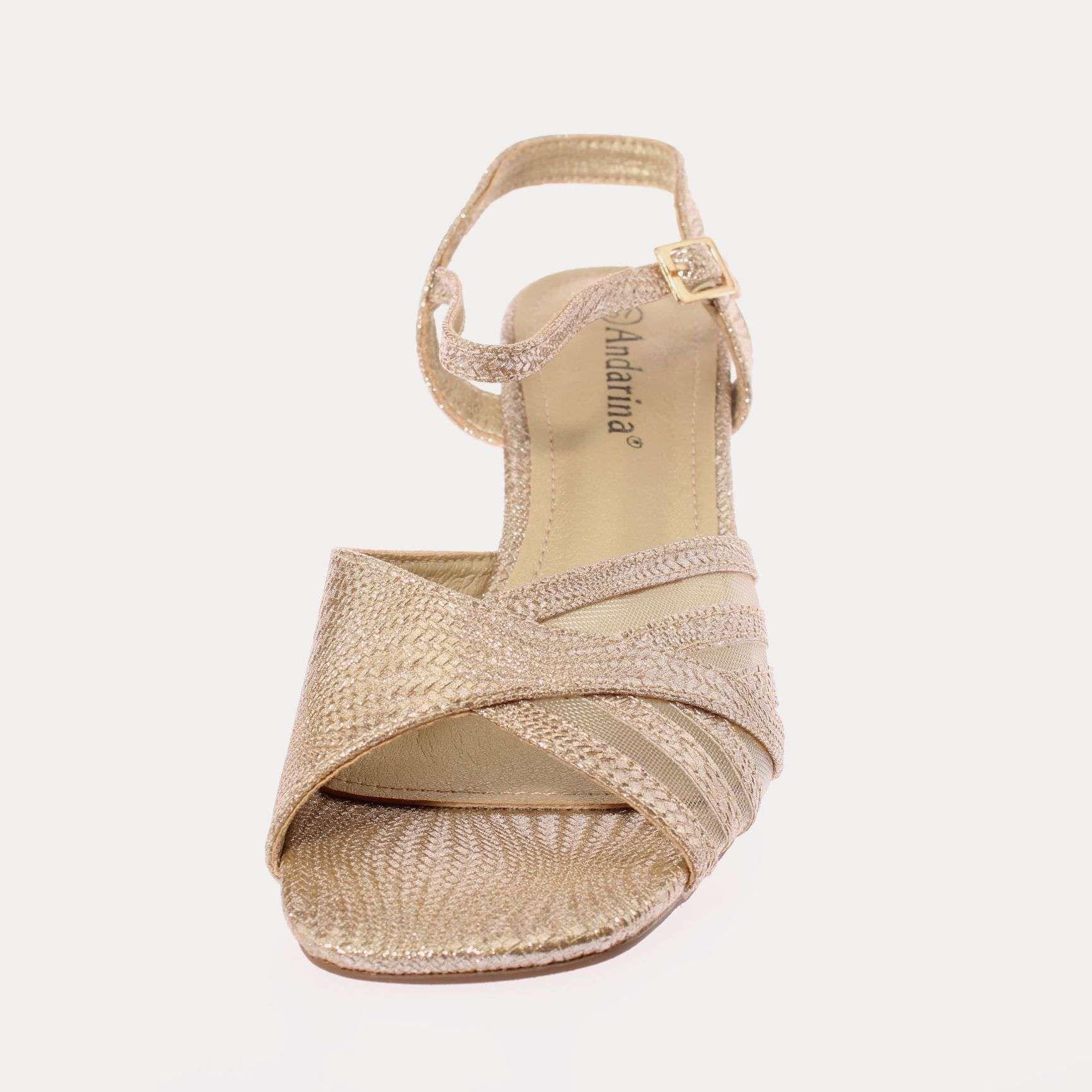 Sandalia Dorado Vía Franca Mujer Art: 5YY16DORADO-2