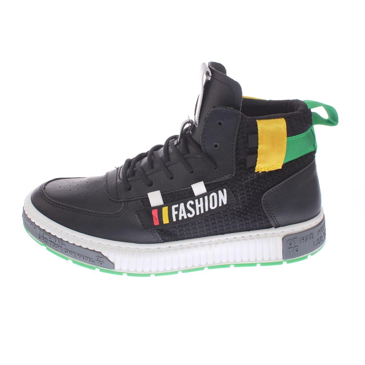Zapatilla Negro Vía Franca Hombre-3