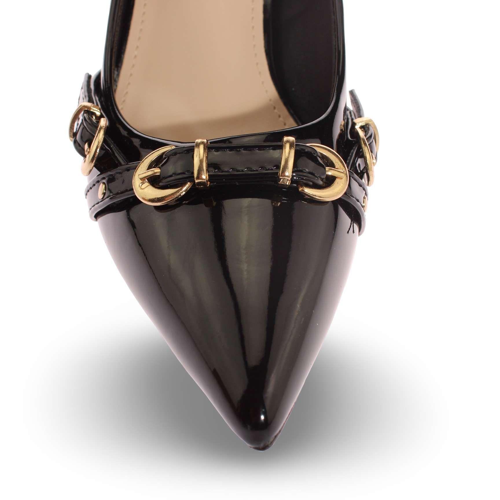 Zapato Negro Vía Franca Mujer Art: 5S511B2184BLACK-4