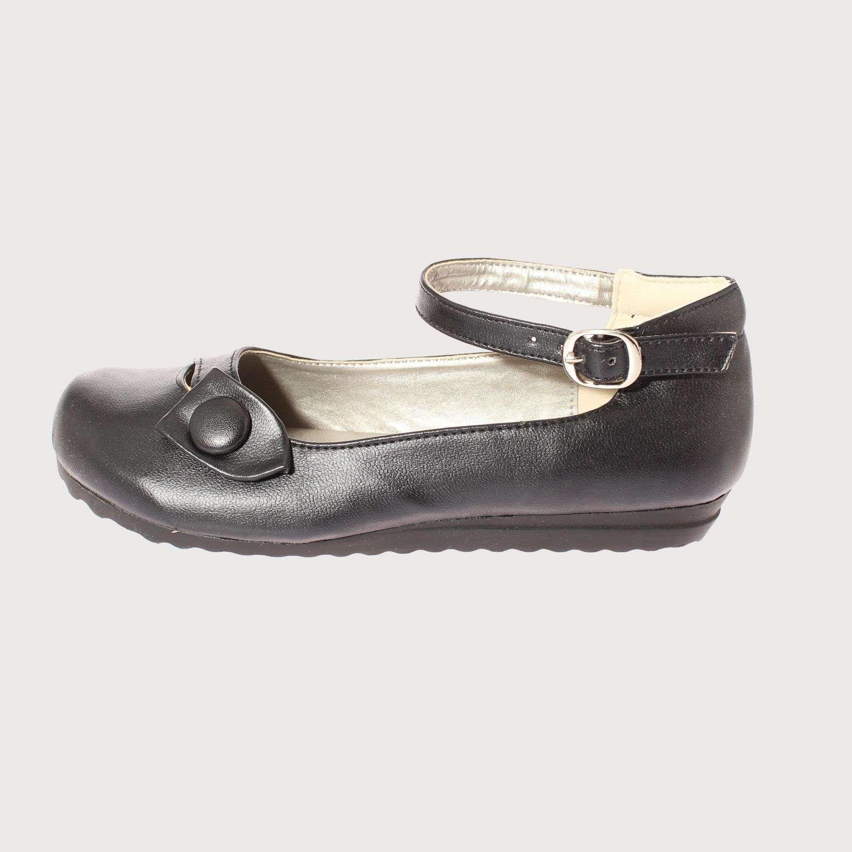 Zapato colegio Negro Vía Franca Niña Art: 309303BLACK-1