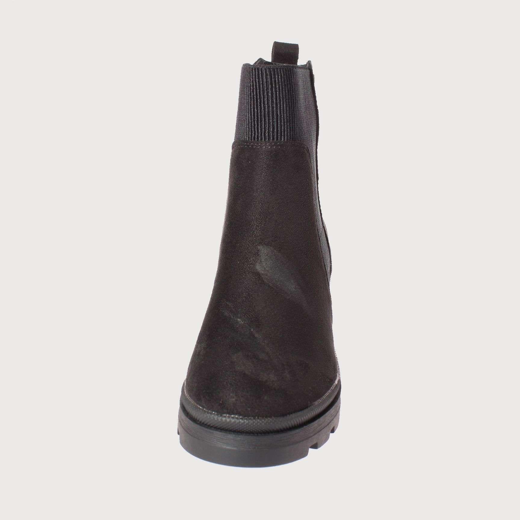 Botín Negro Vía Franca Mujer Art: 512083411BLACK-2