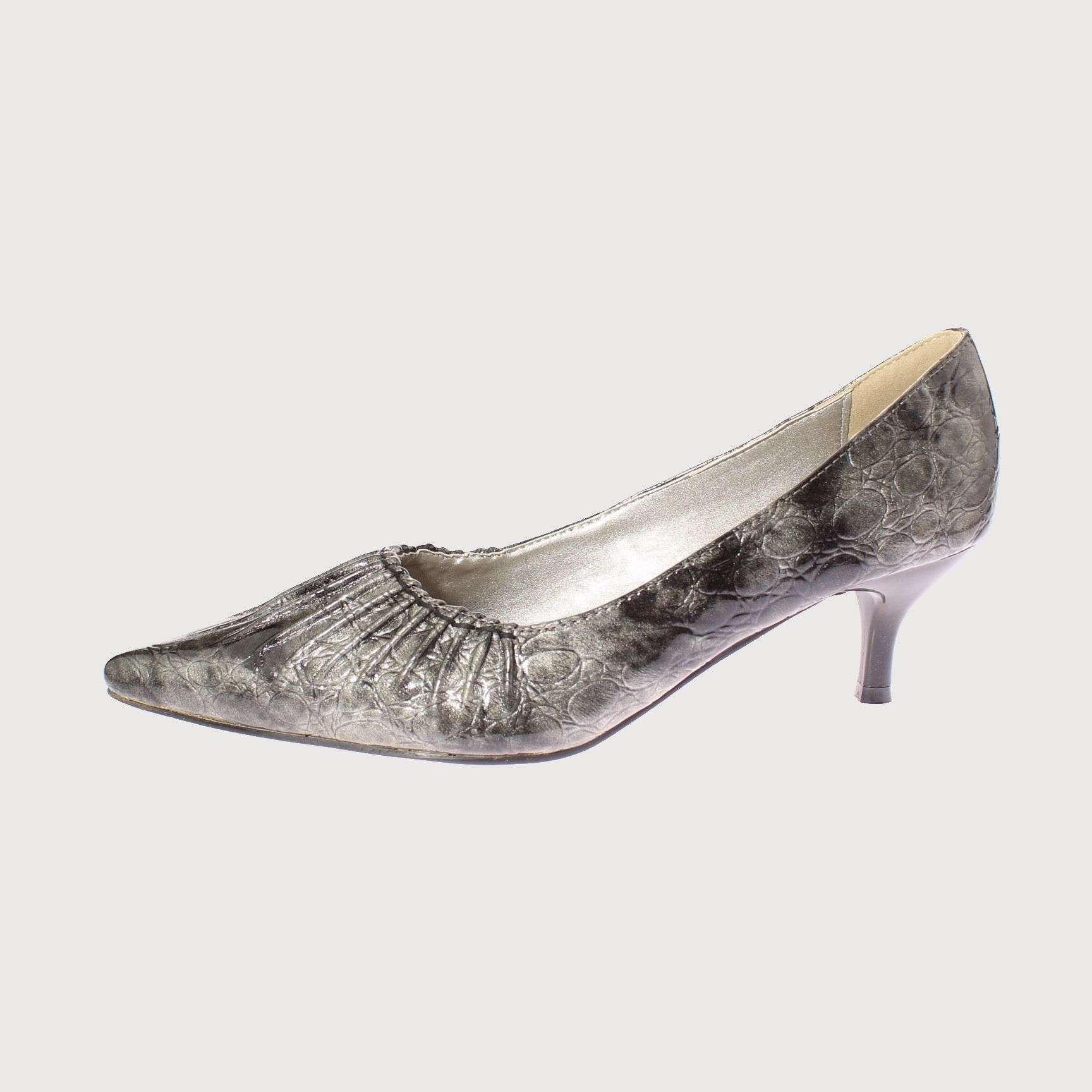 Zapato Taco Gris Vía Franca Mujer Art: 5RC85002GREY-1