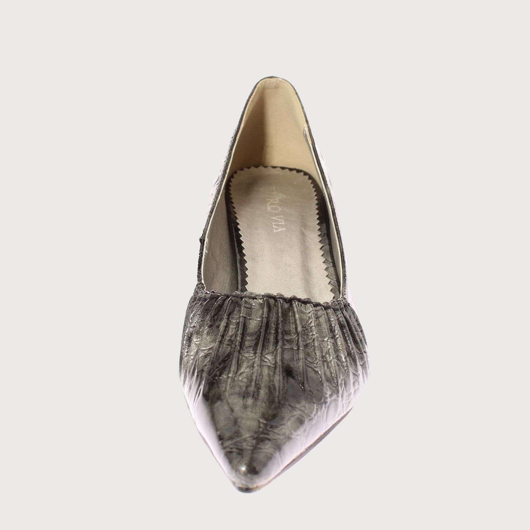Zapato Taco Gris Vía Franca Mujer Art: 5RC85002GREY-2