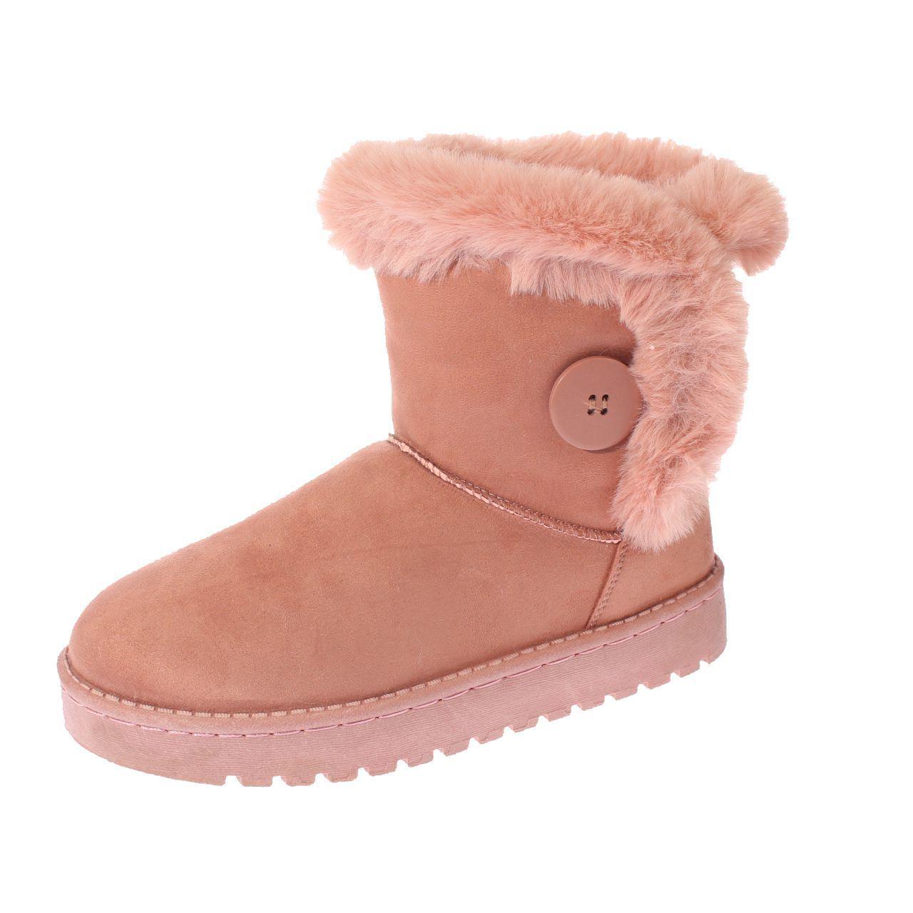 Bota invierno Rosado Vía franca Niña-0