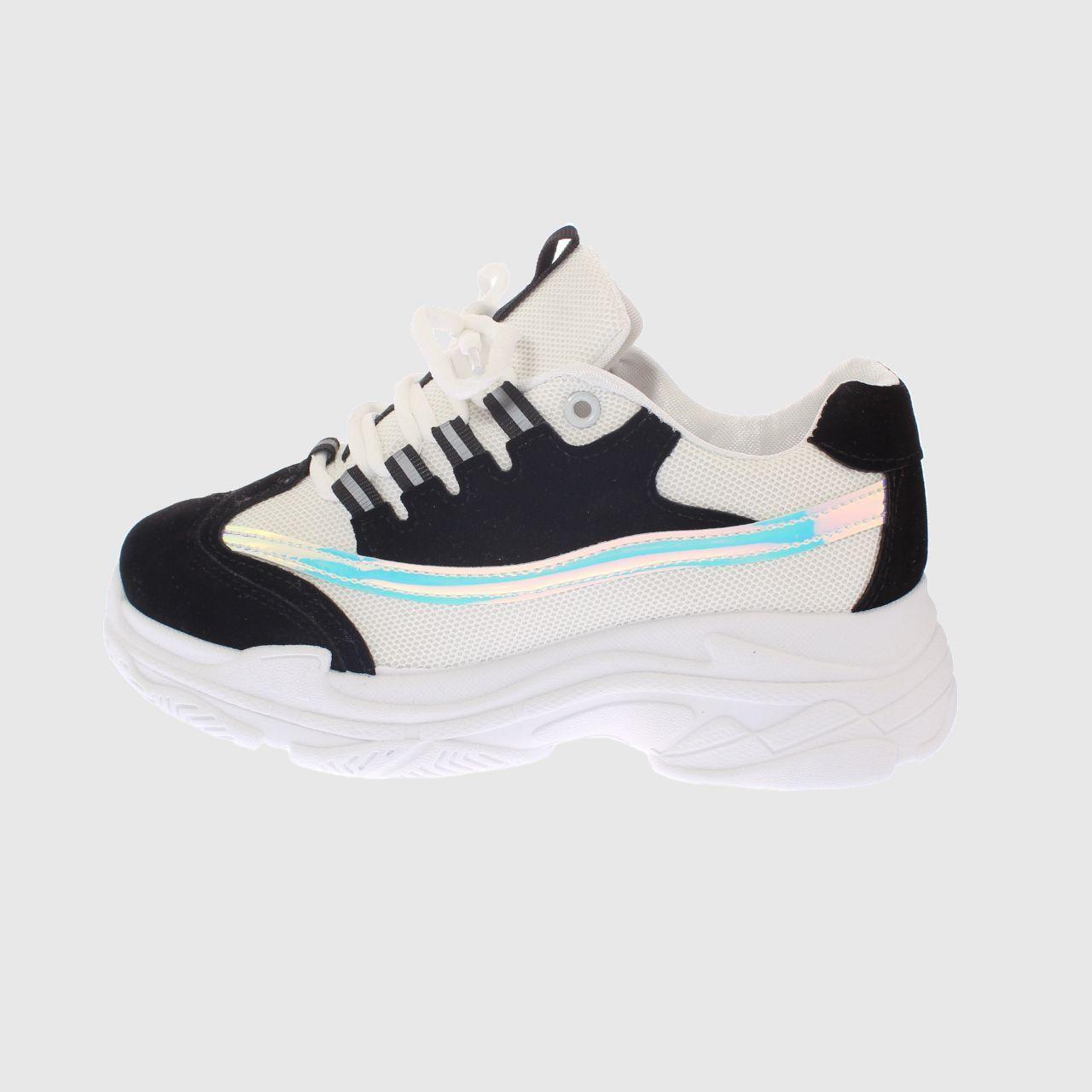 Zapatilla Negro Vía Franca Mujer-1