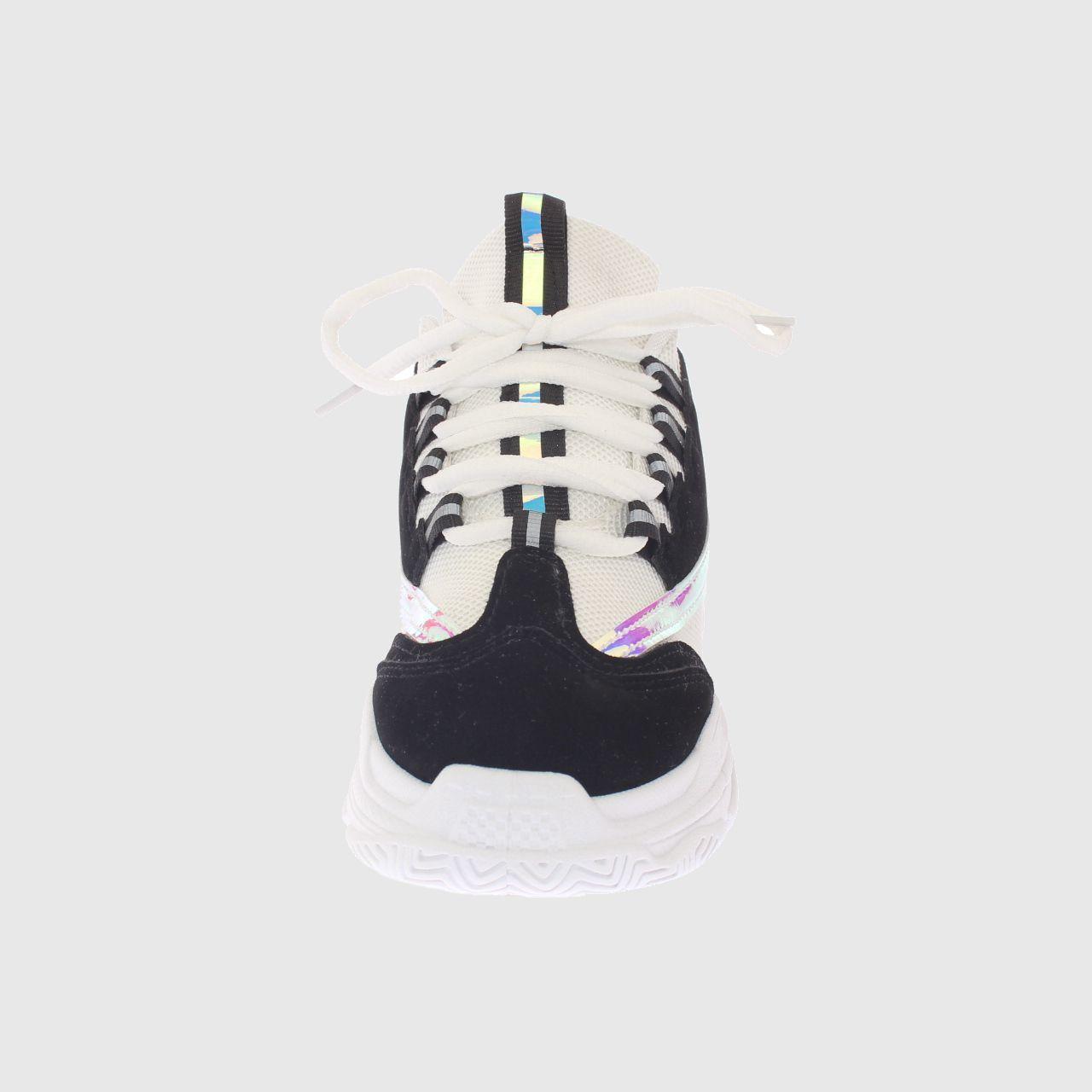 Zapatilla Negro Vía Franca Mujer-2