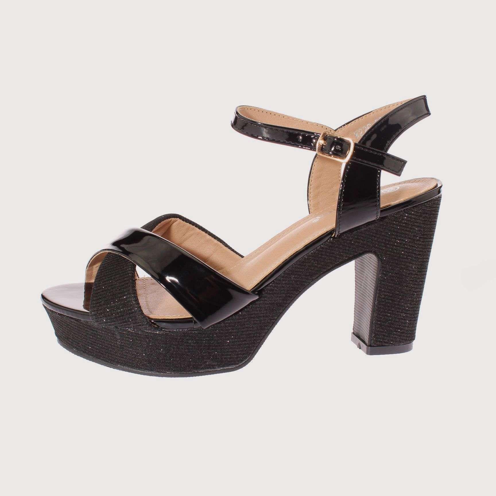Sandalia Fiesta Negro Vía Franca Mujer Art: 5W220BLACK-1