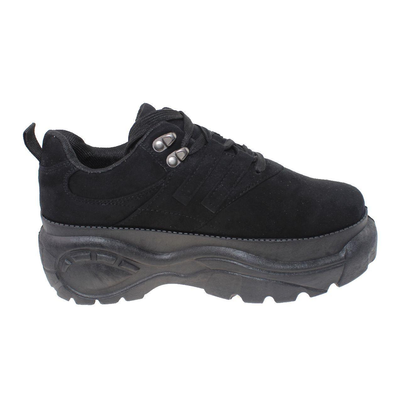 Zapatilla Negro Vía Franca Mujer-1