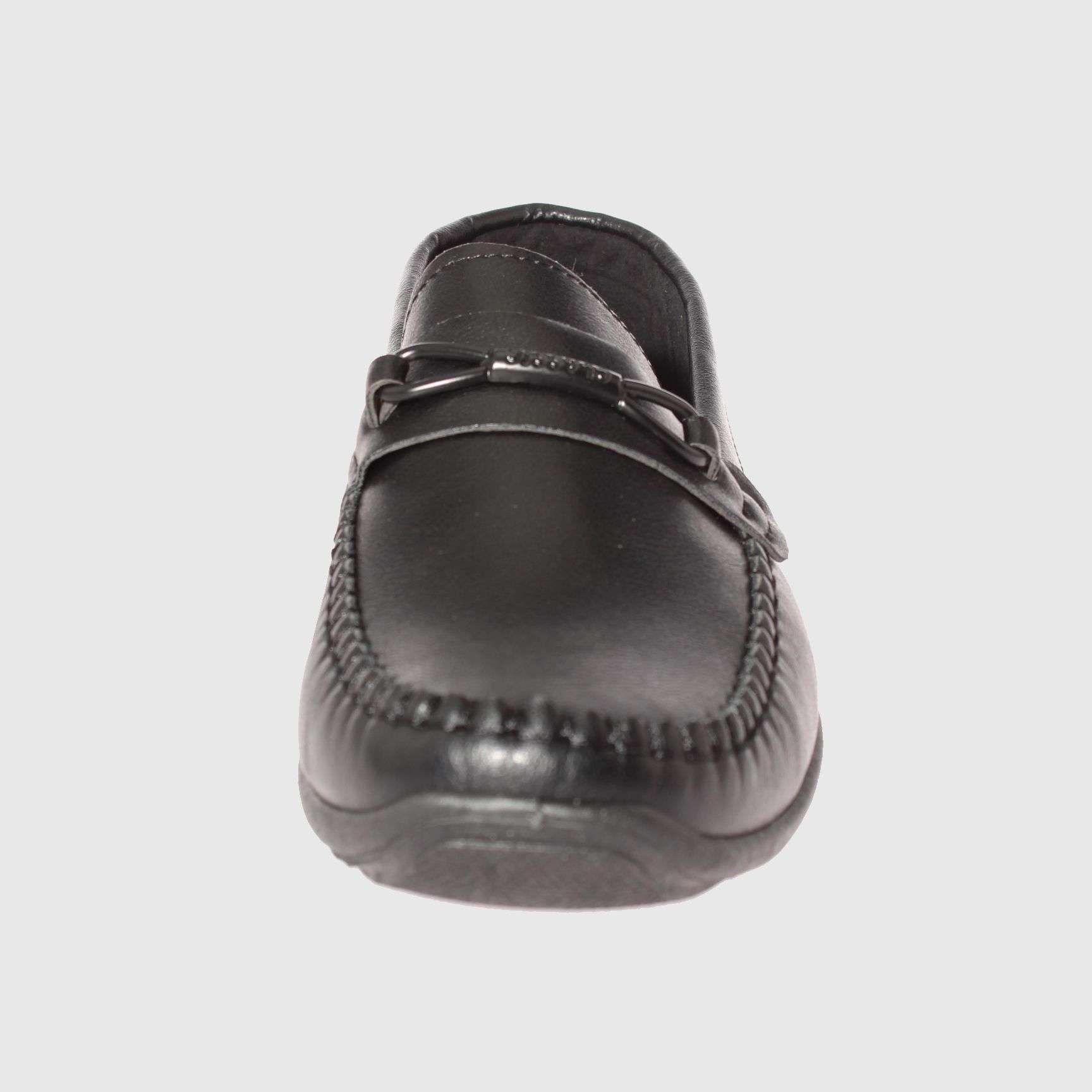 Mocasín Negro Vía Franca Hombre-2