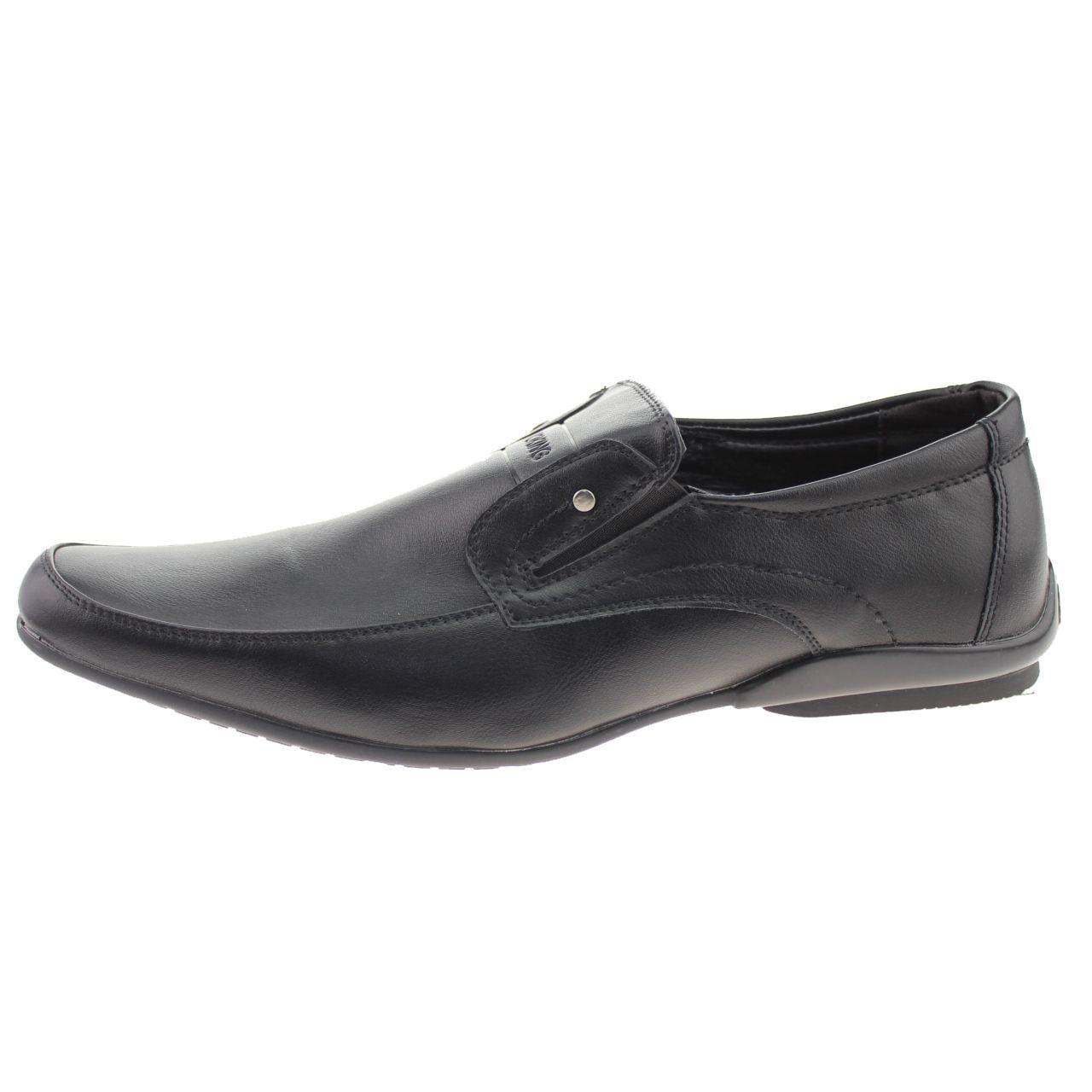 Mocasìn Hombre Negro Vía Franca Hombre-3