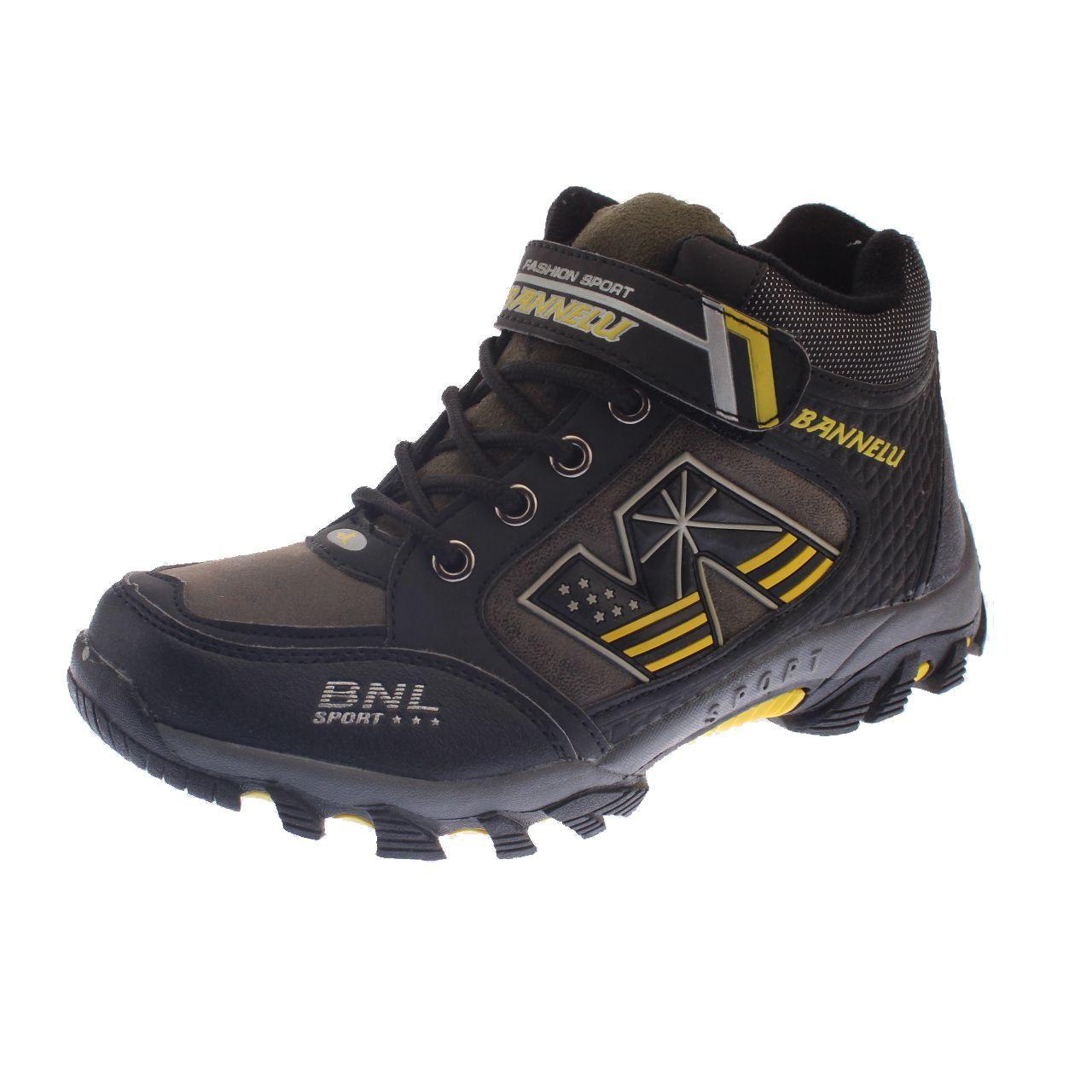Zapatilla Outdoor Kaki /amarillo Vía Franca Niño-0