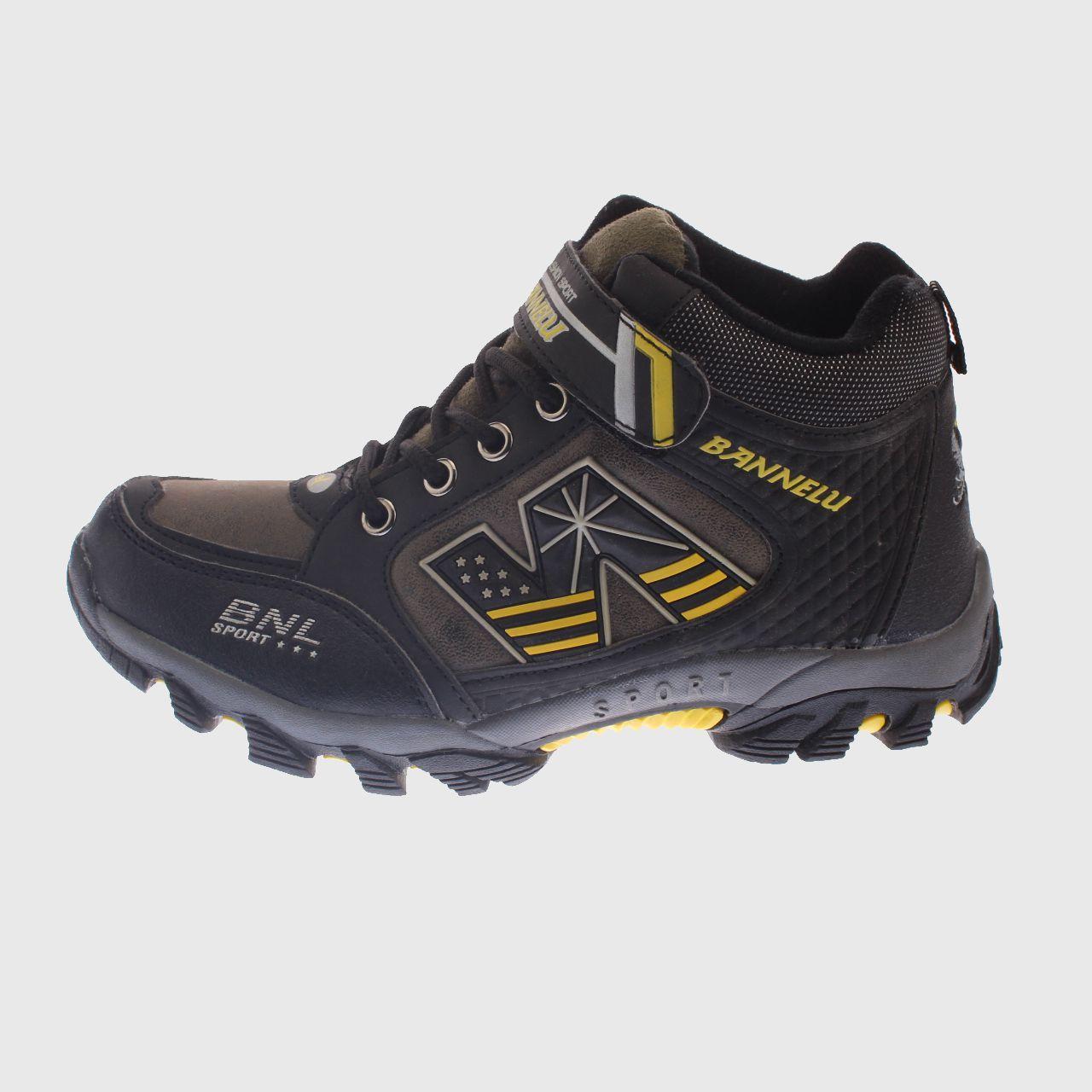 Zapatilla Outdoor Kaki /amarillo Vía Franca Niño-1