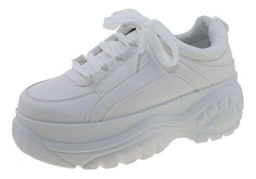 Zapatilla Terraplén Blanco Vía Franca Mujer-0