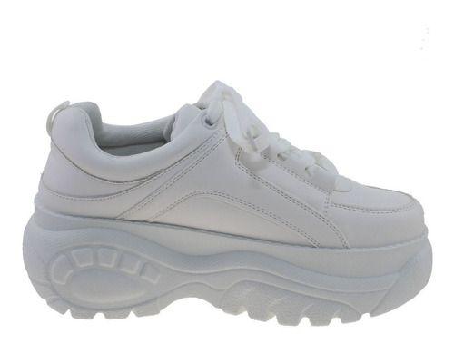 Zapatilla Terraplén Blanco Vía Franca Mujer-3