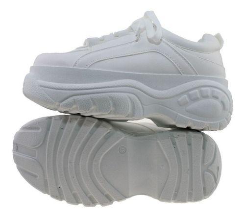 Zapatilla Terraplén Blanco Vía Franca Mujer-4