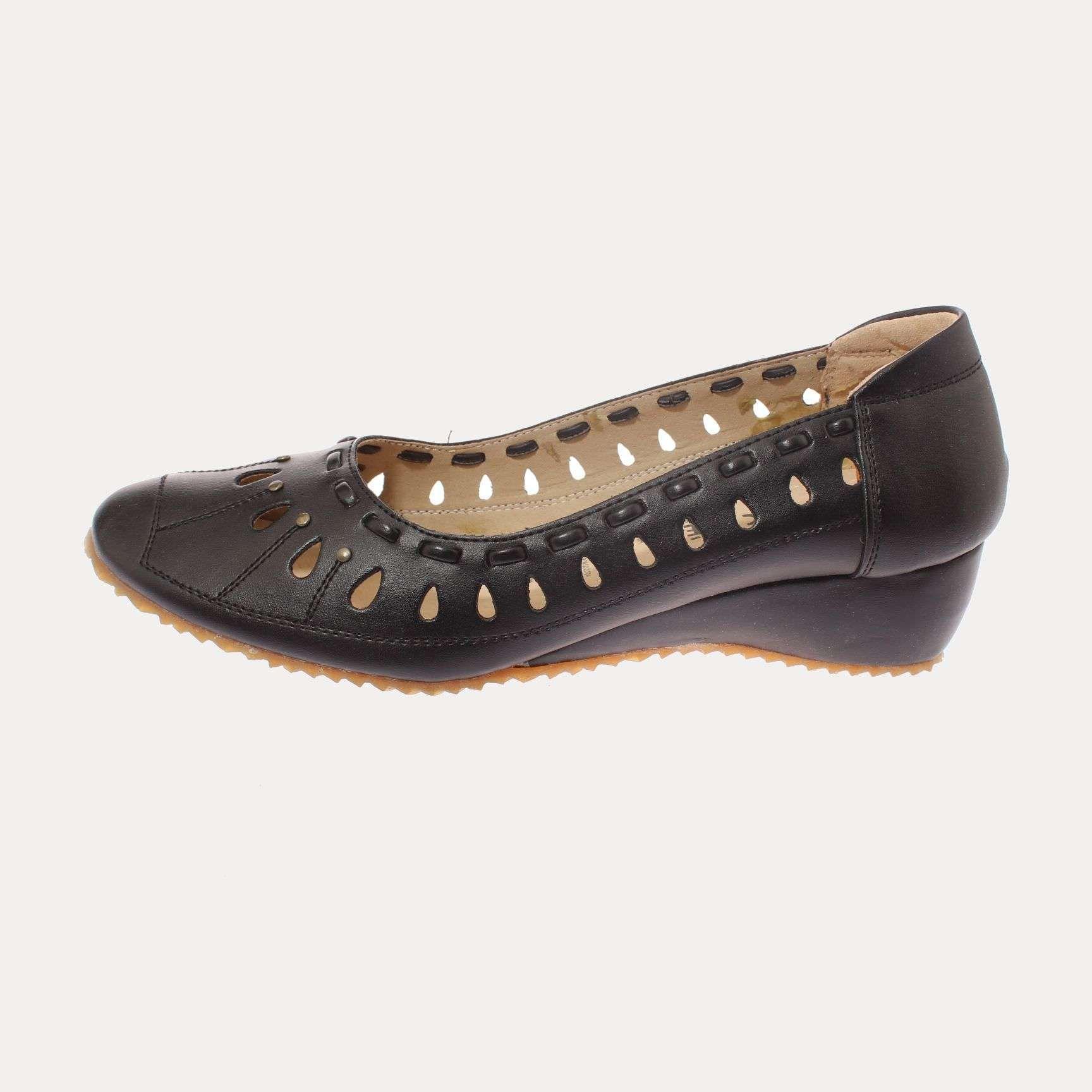 Sandalia Negro Vía Franca Mujer Art: 5L5097403BLACK-1