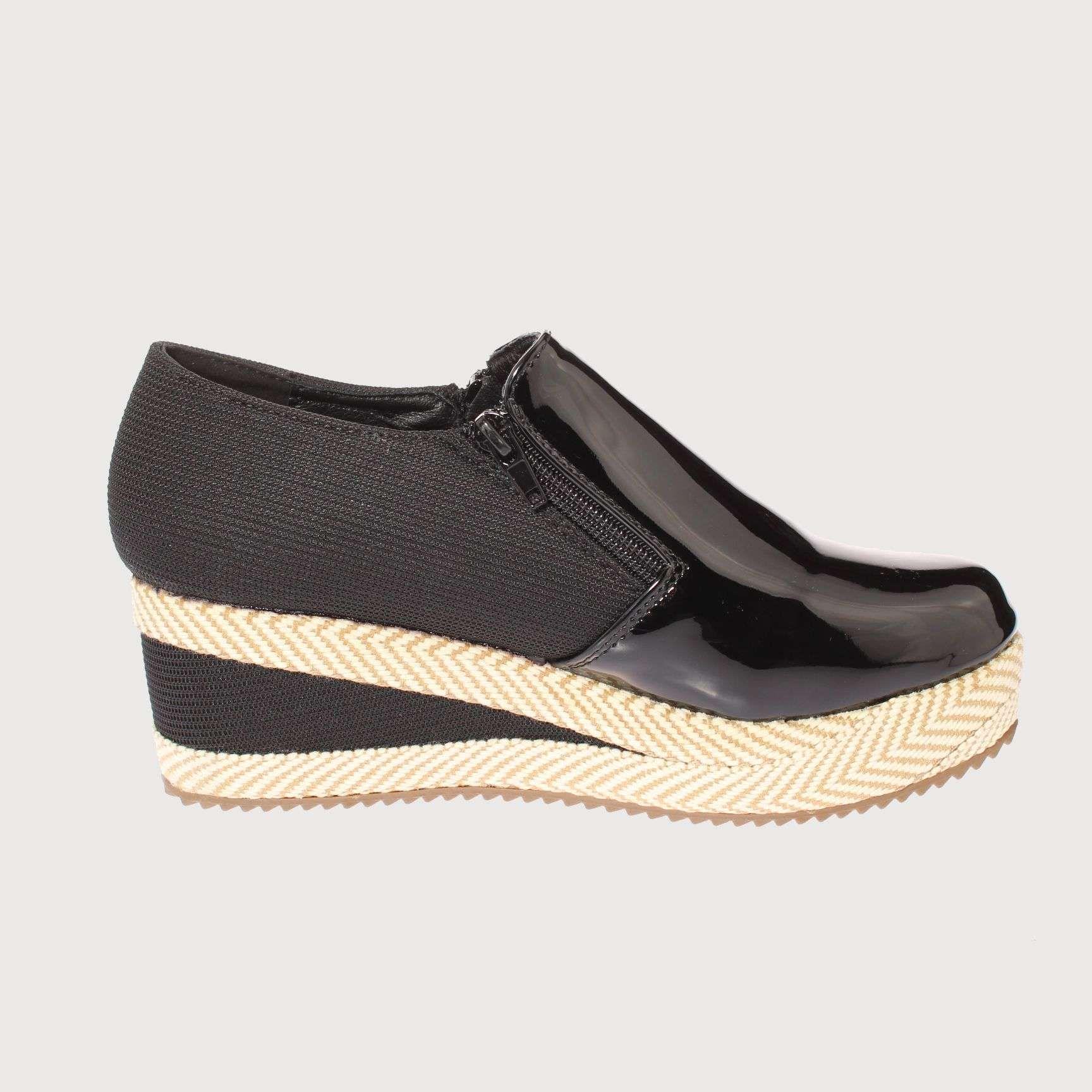 Zapato Negro Vía Franca Mujer Art: 5YH23BLACK-3