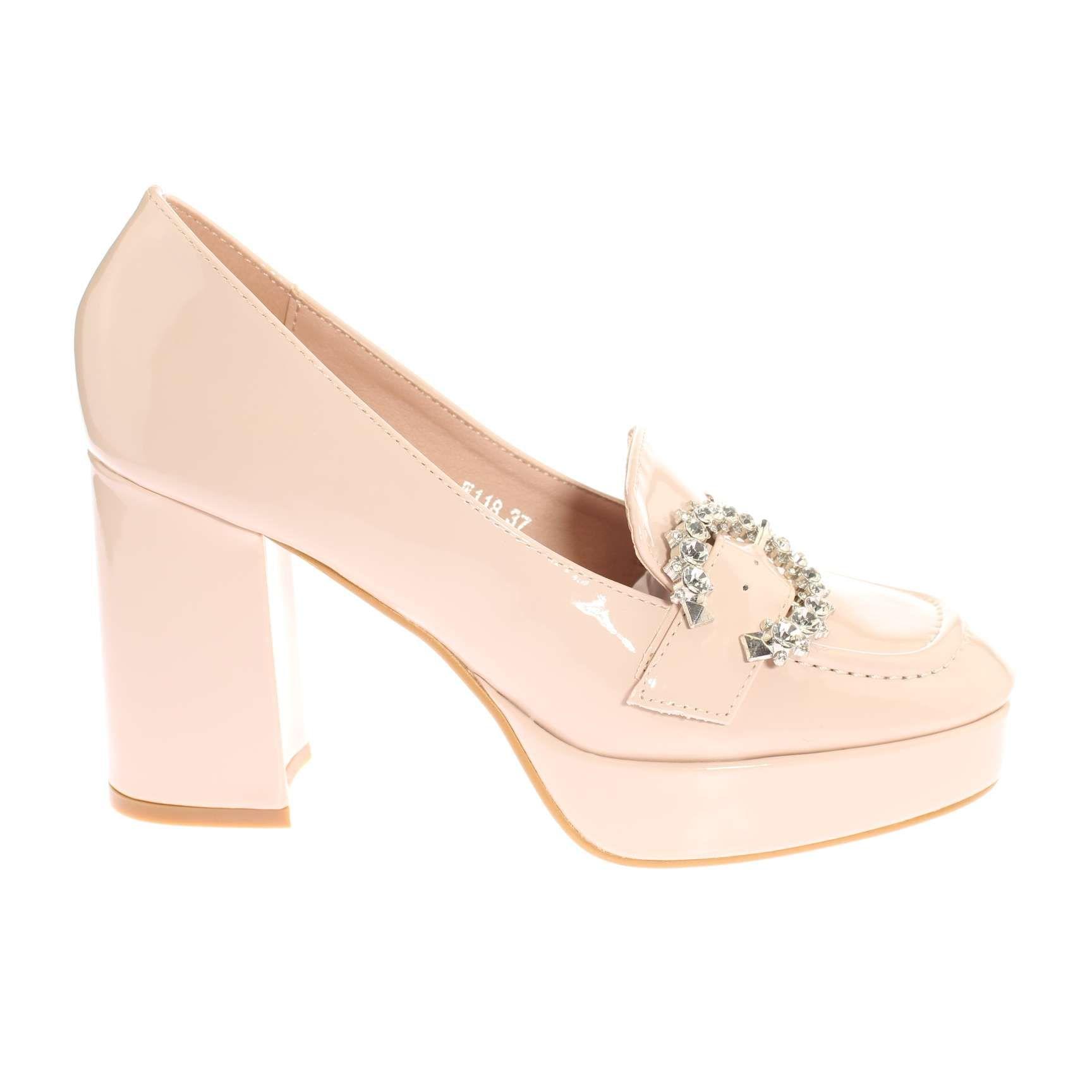Zapato Beige Vía Franca Mujer Art: 5W118BEIGE-1