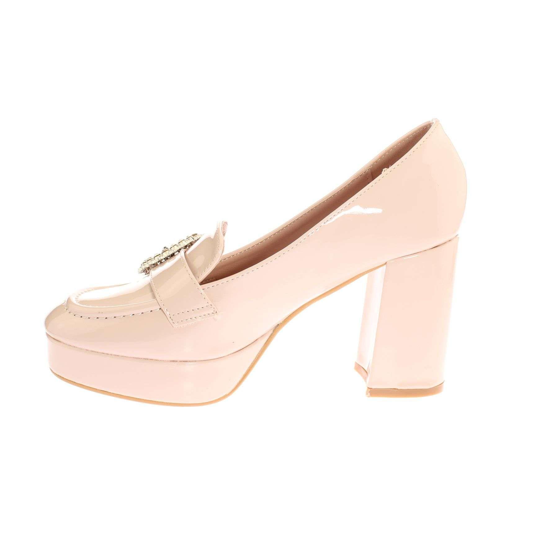 Zapato Beige Vía Franca Mujer Art: 5W118BEIGE-3