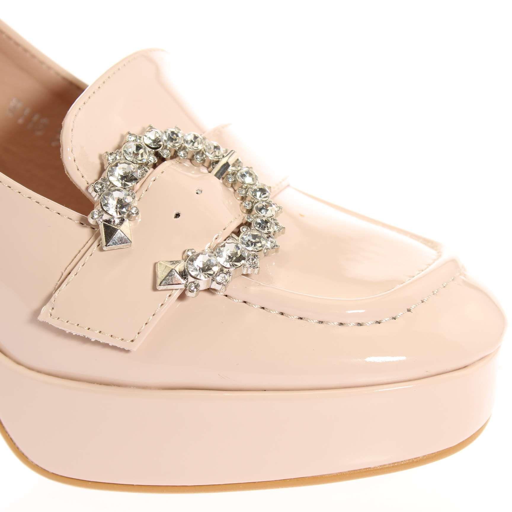 Zapato Beige Vía Franca Mujer Art: 5W118BEIGE-4