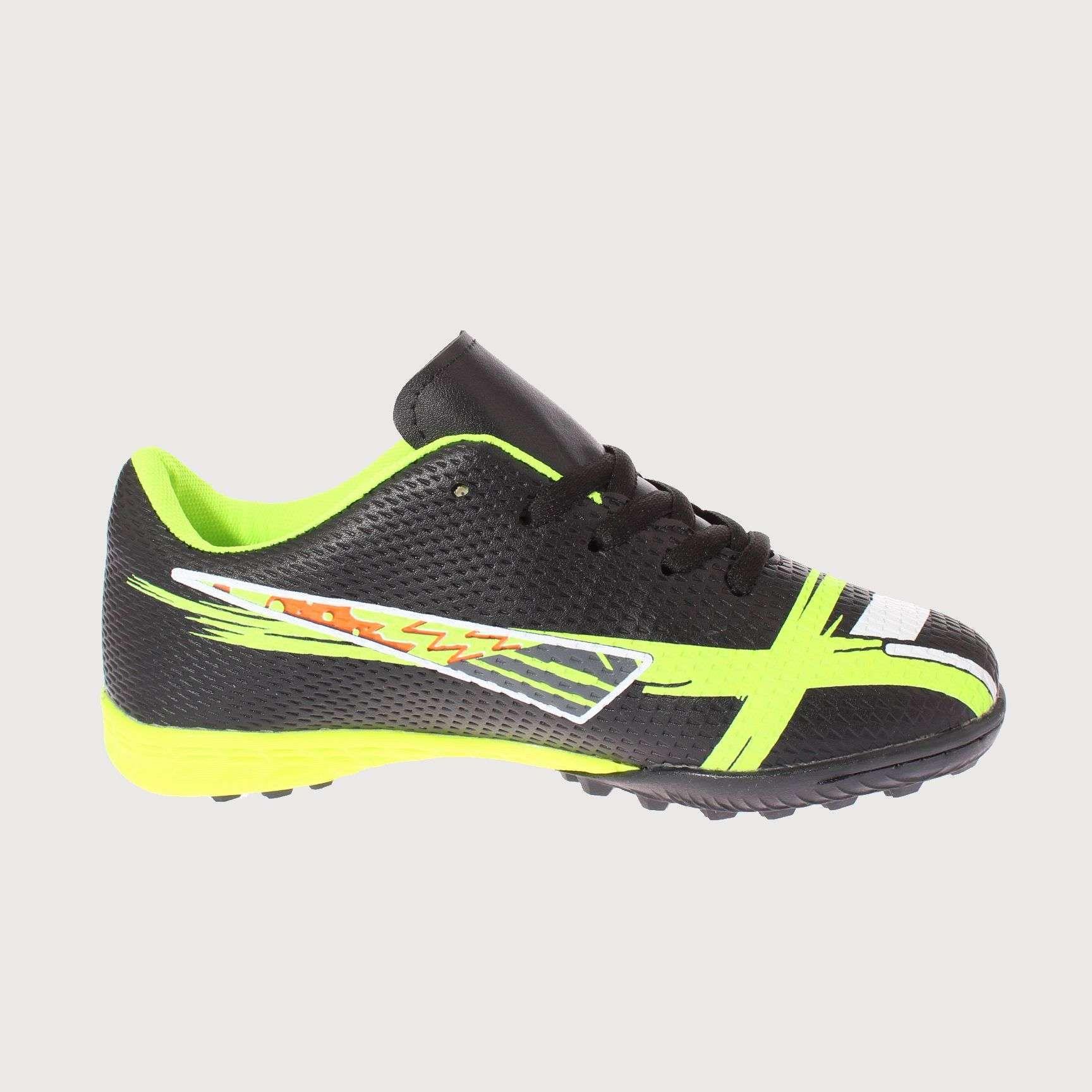 Zapatilla Baby Futbol Negro Vía Franca Niño Art: 3PG23401BLACK-3